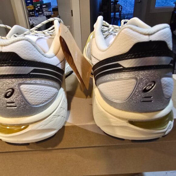 Asics Gel-Terrain White Lake Grey Running New Men Shoes 1203A342-100 Size 11 - Picture 6 of 12